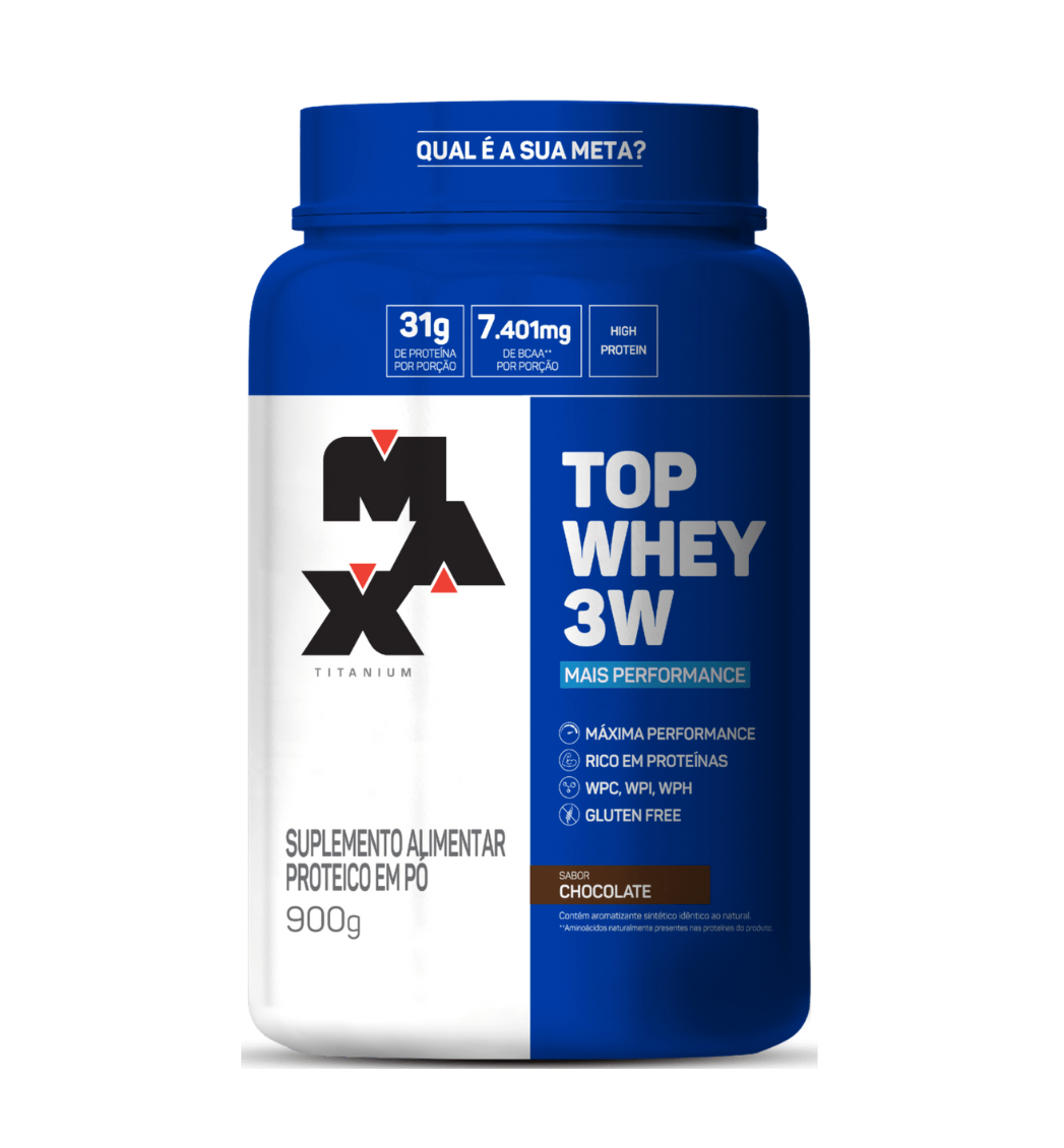 Top Whey 3w Max Titanium Chocolate