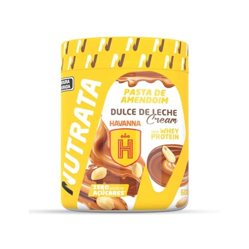 PASTA AMENDO WHEY SABOR DULCE DE LECHE CREAM HAVANNA 600G