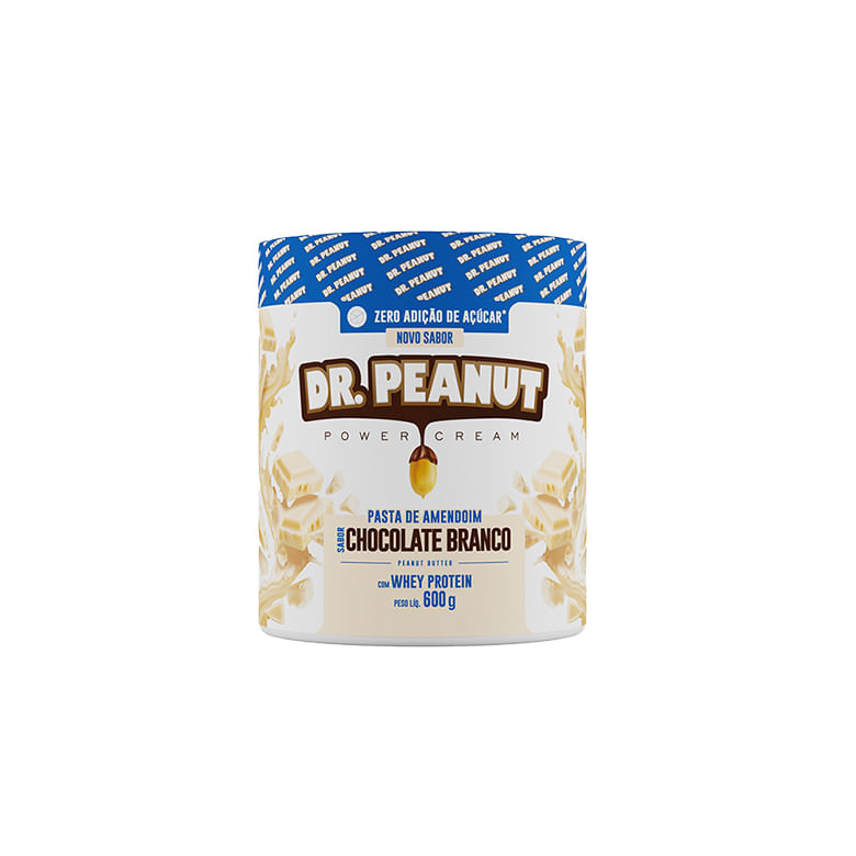 Pasta De Am. Choc Branco 600g Dr.peanut