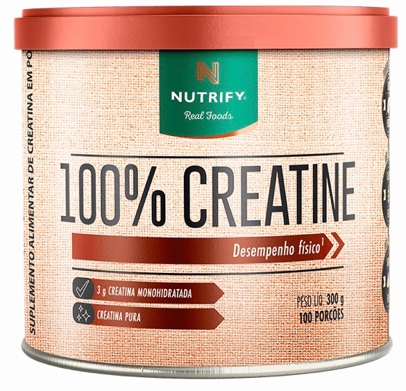 100% Creatine Monohidratada Nutrify 300 g