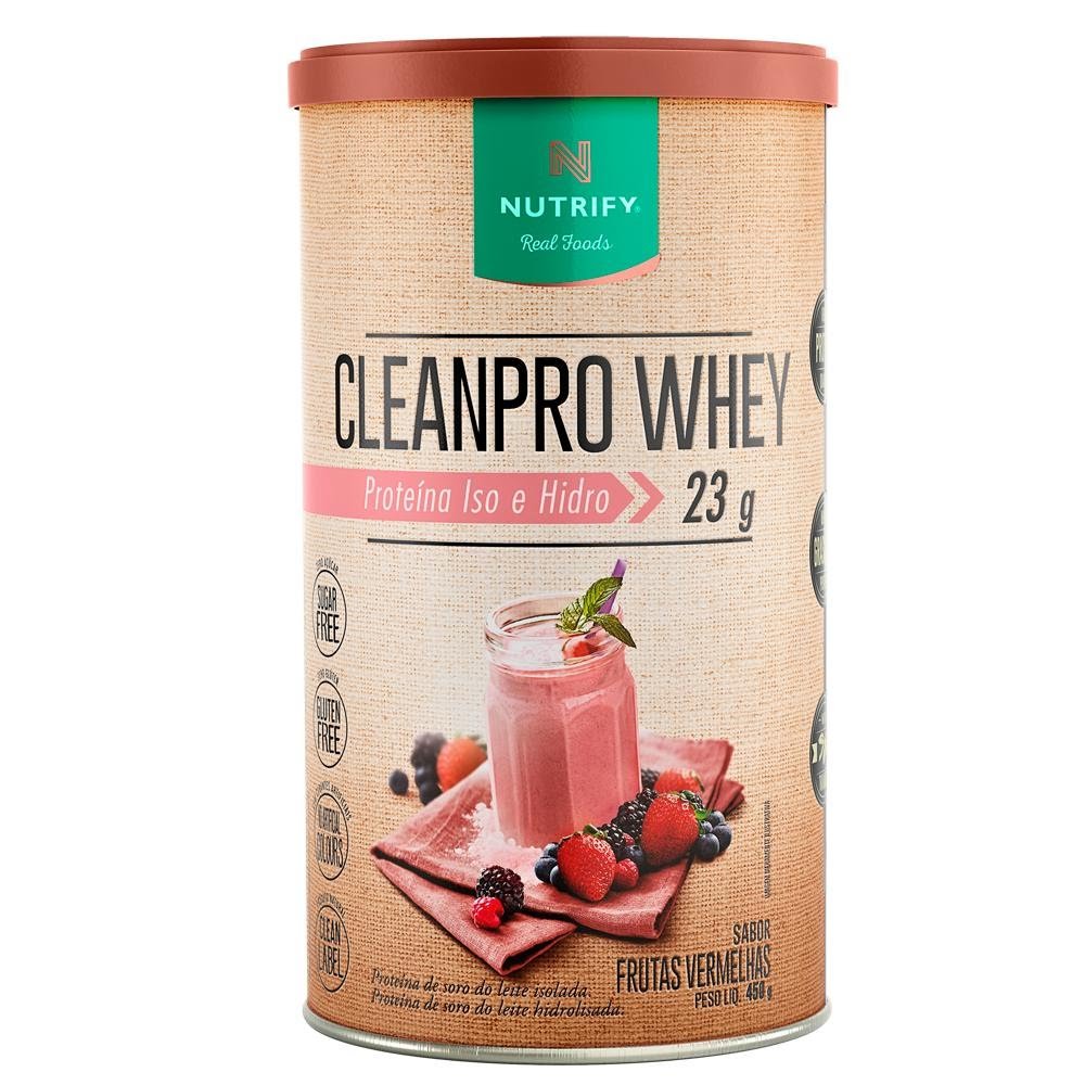 Clean Pro Whey Nutrify 450g Frutas Verme