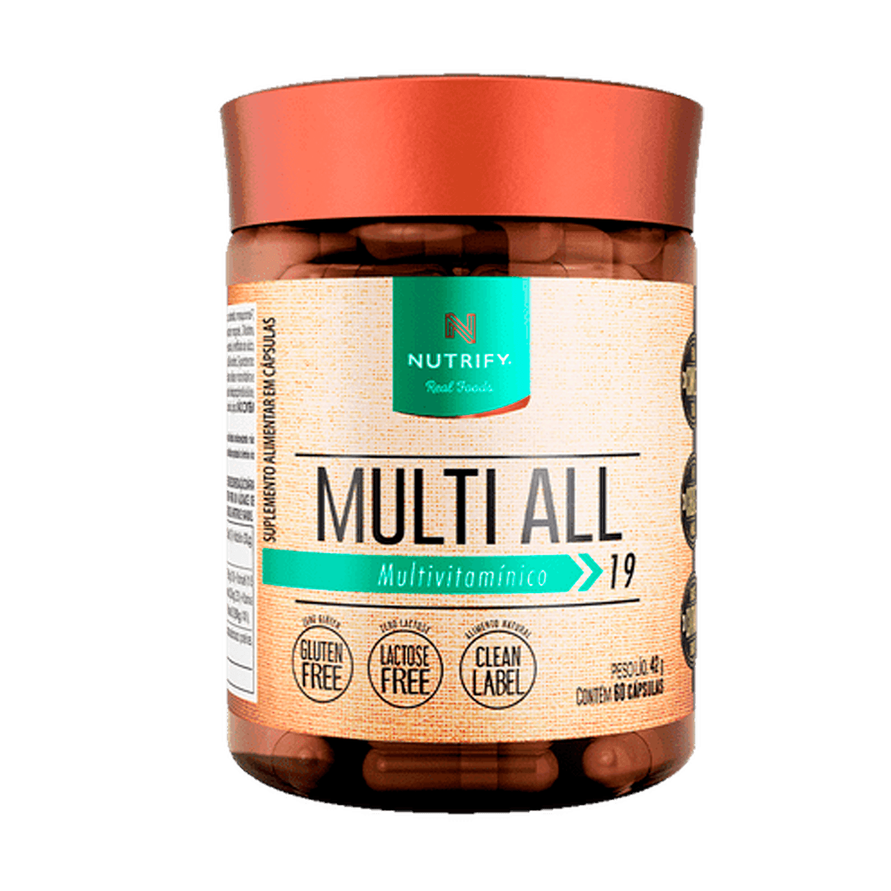 Multi All Nutrify — 60 cápsulas