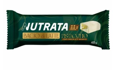 BARRA PROTEIN NUTRATA 40G BACIO DE LATTE PISTACHE