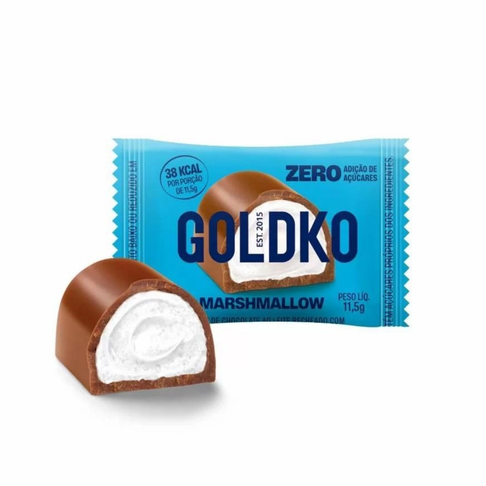 Bombom Ao Leite C/ Marshmellow Goldko