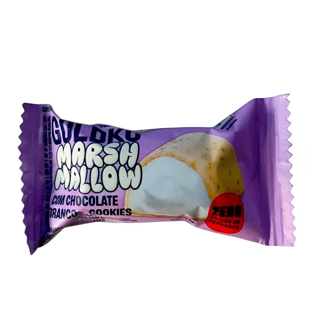 Bombom GoldKo Chocolate Branco com Cookies e Marshmallow 11,5 g