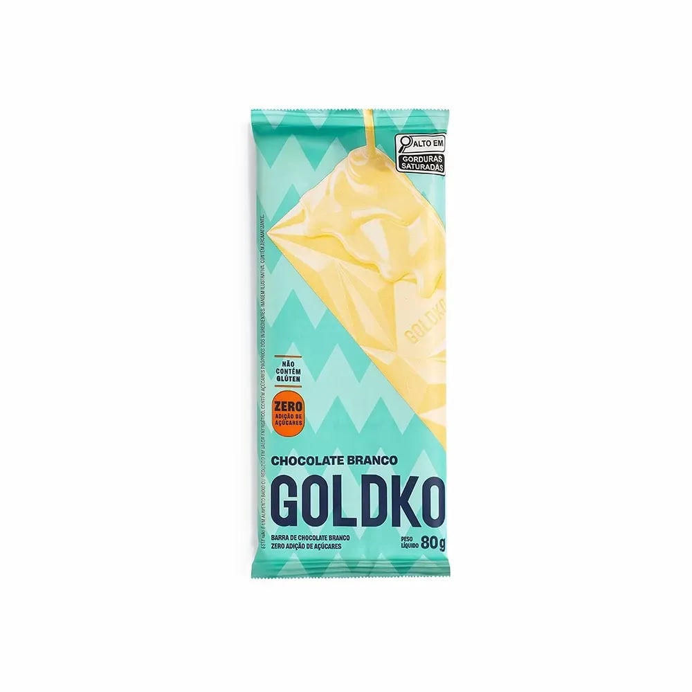 BARRA CHOC GOLDKO BCO ZERO 80GR