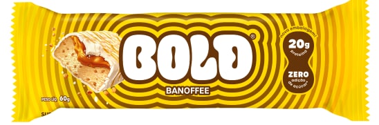 BOLD Banoffee — Barra de Proteína 60 g
