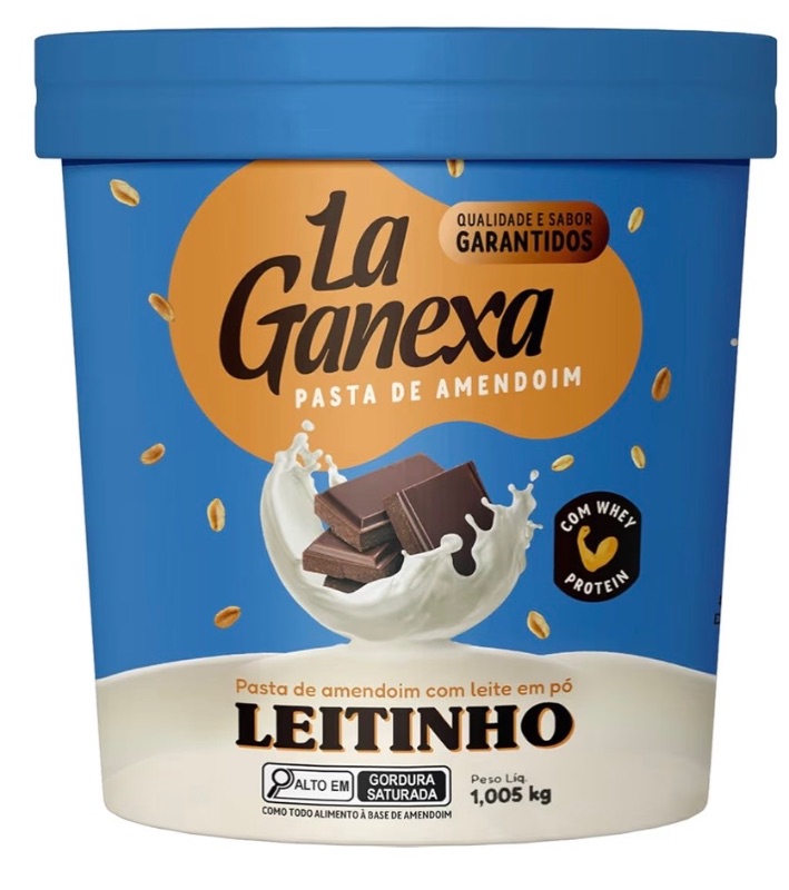 Pasta de Amendoim La Ganexa Leitinho — 450 g