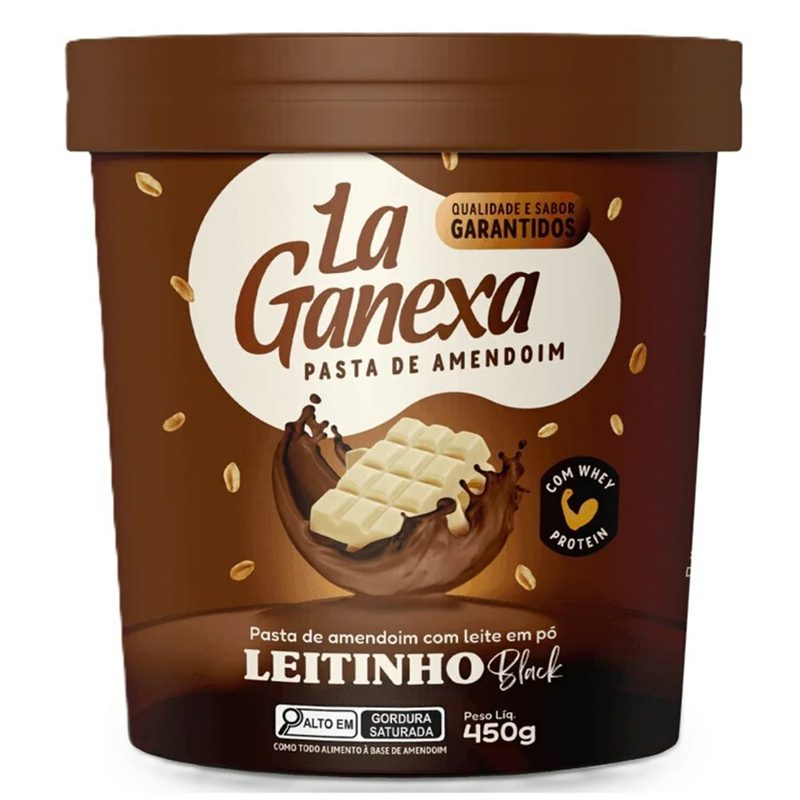 Pasta De Amendoim La Ganexa Leitinho Bla
